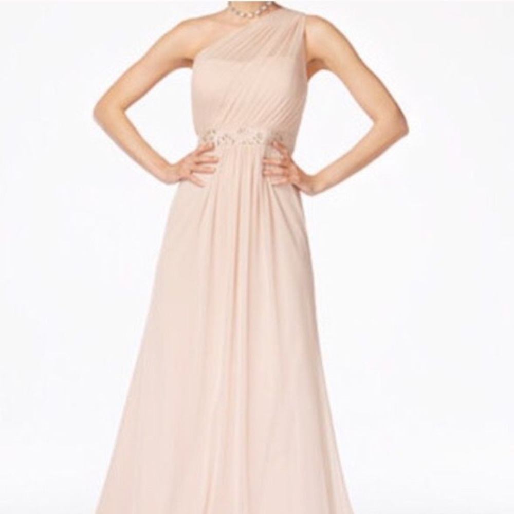 Adrianna Papell size 2 light pink dress